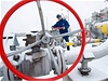 Plynová zásobárna společnosti RWE